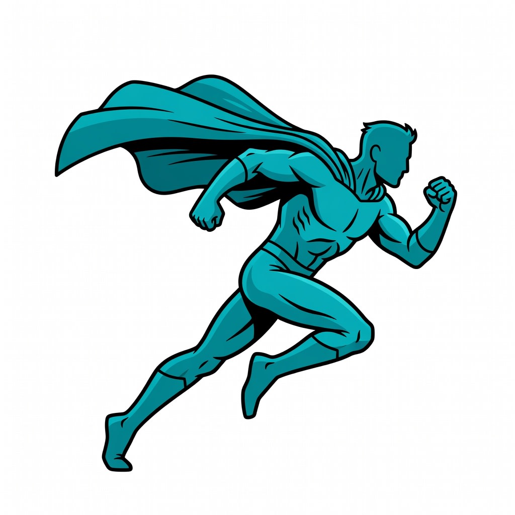 Cyan Opponent Sprite