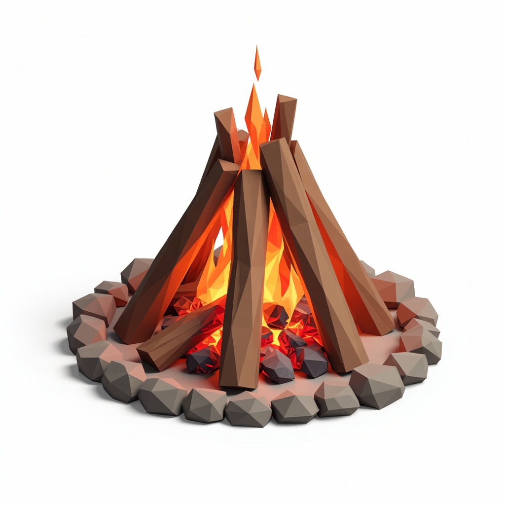 Prehistoric Campfire (2 / 2)
