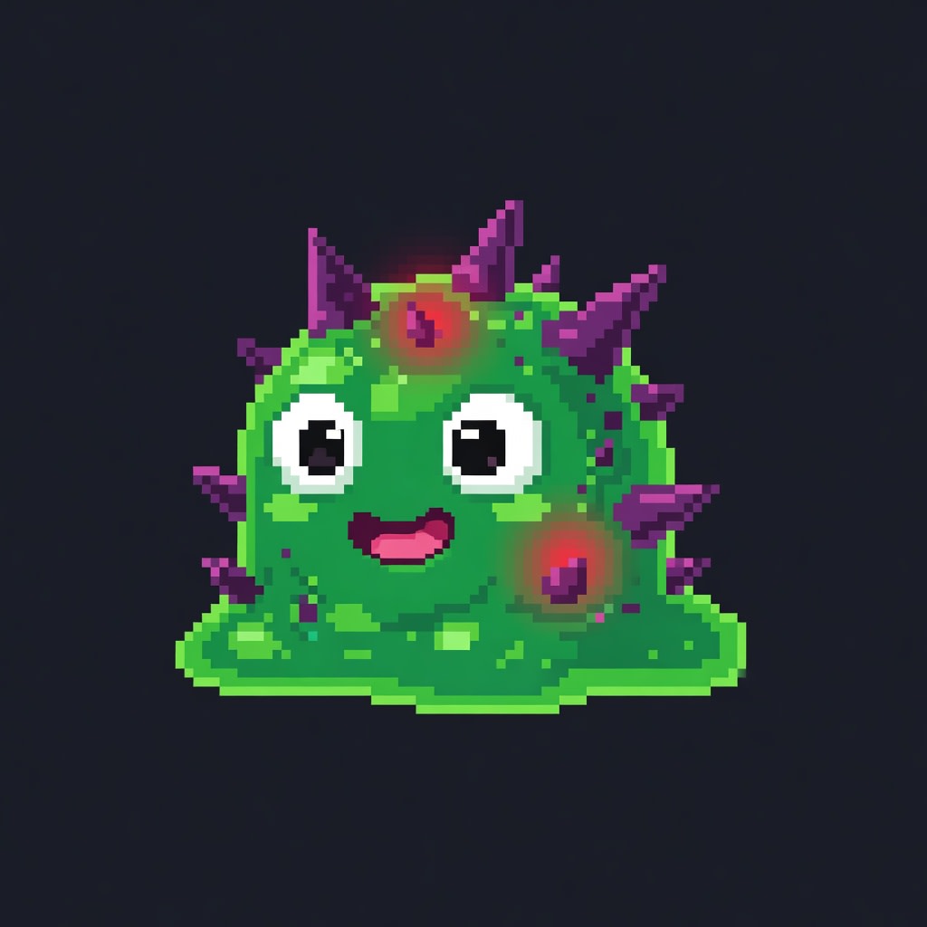 Slime Enemy - 16-bit Pixel (4 / 4)