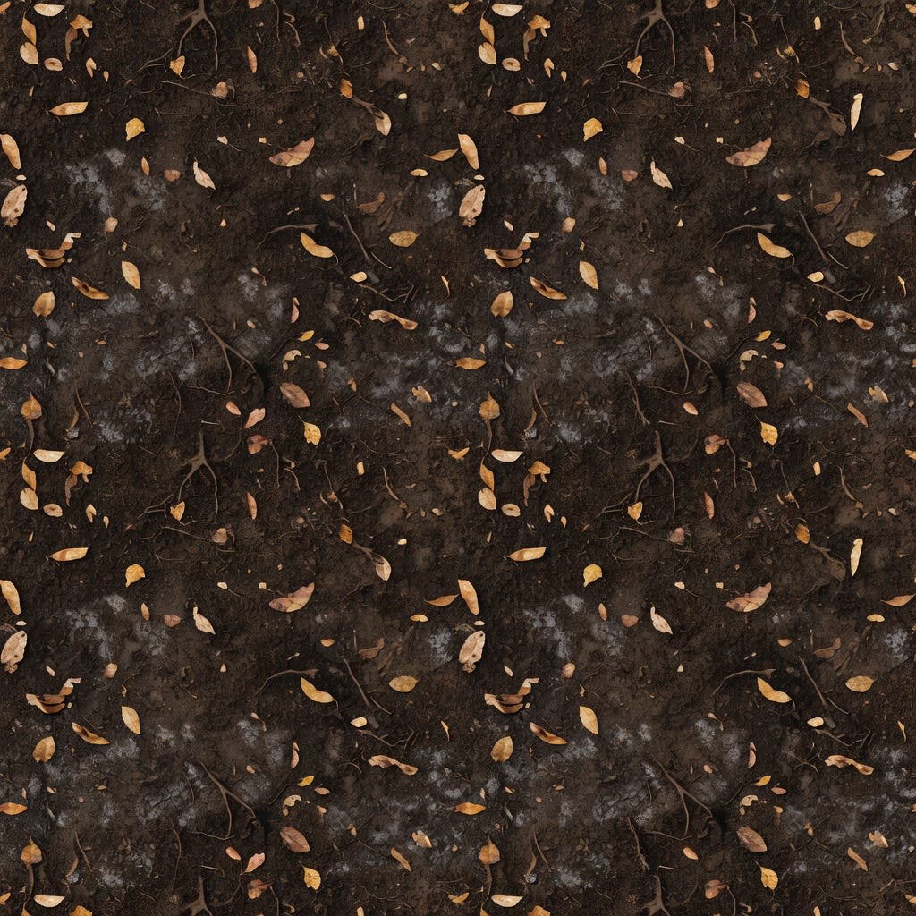 Jungle Mud Ground Texture