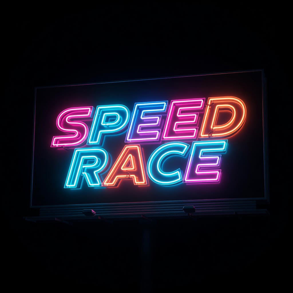 Neon Sign Billboard (2 / 2)