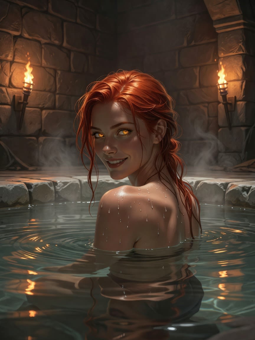Bath Scene - Closeup (2 / 2)