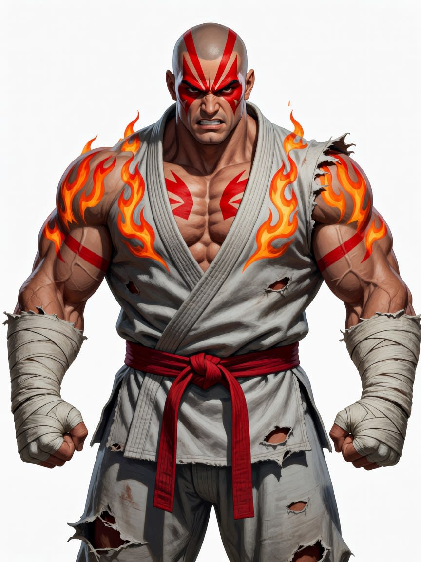 Opponent Fighter - Red Bruiser (1 / 2)