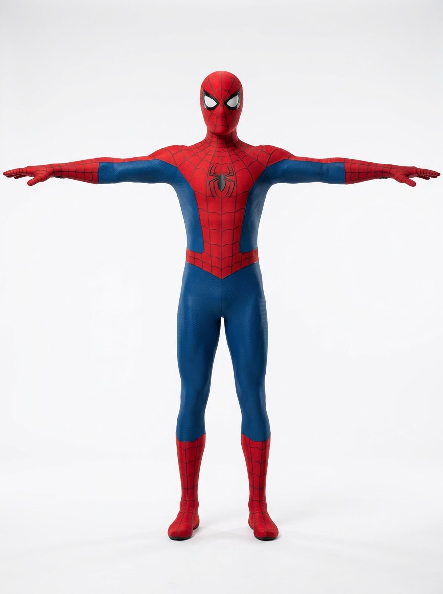 Spider-Man Concept T-Pose (1 / 2)