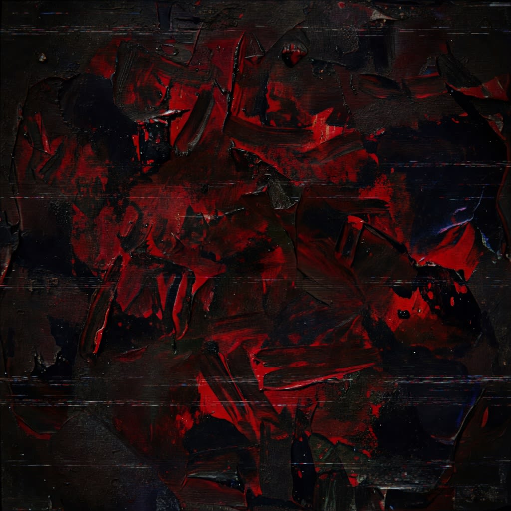 VHS Feed - Crimson Texture