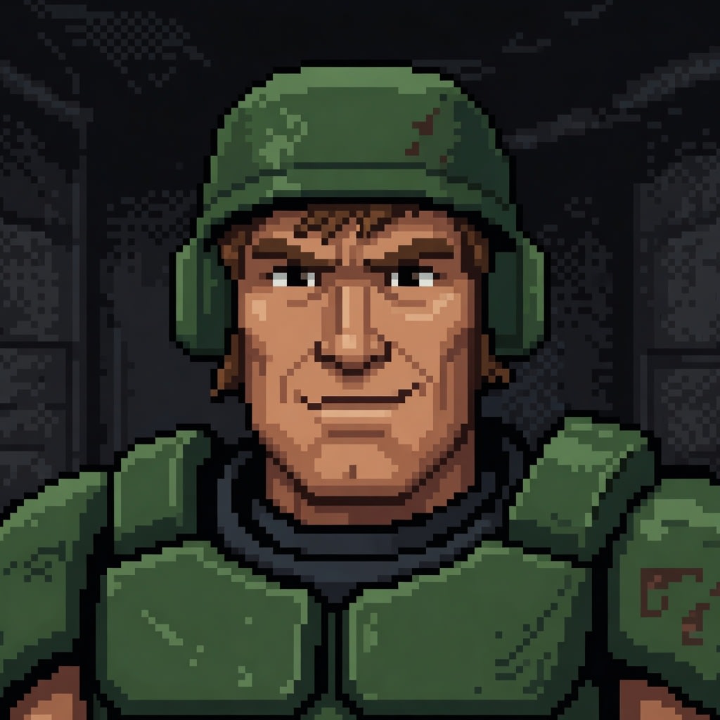 Doomguy Face Happy