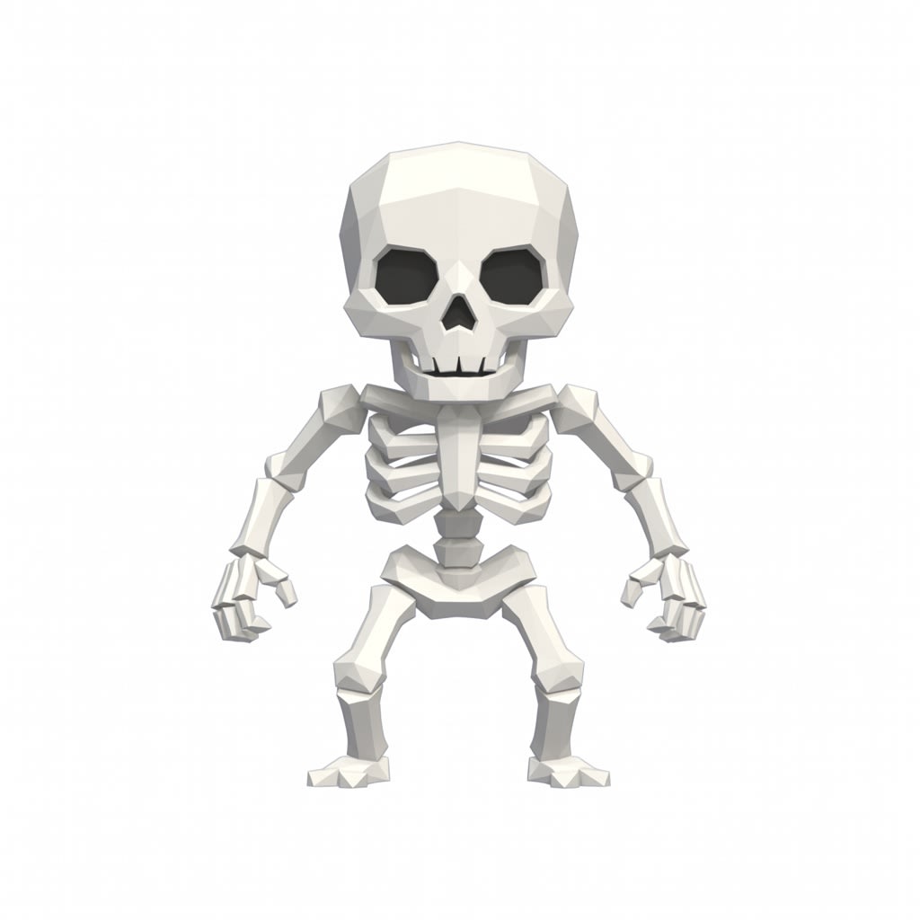 Skeleton Warrior Enemy Concept