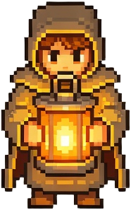 Lantern Keeper Player Sprite (1 / 2)