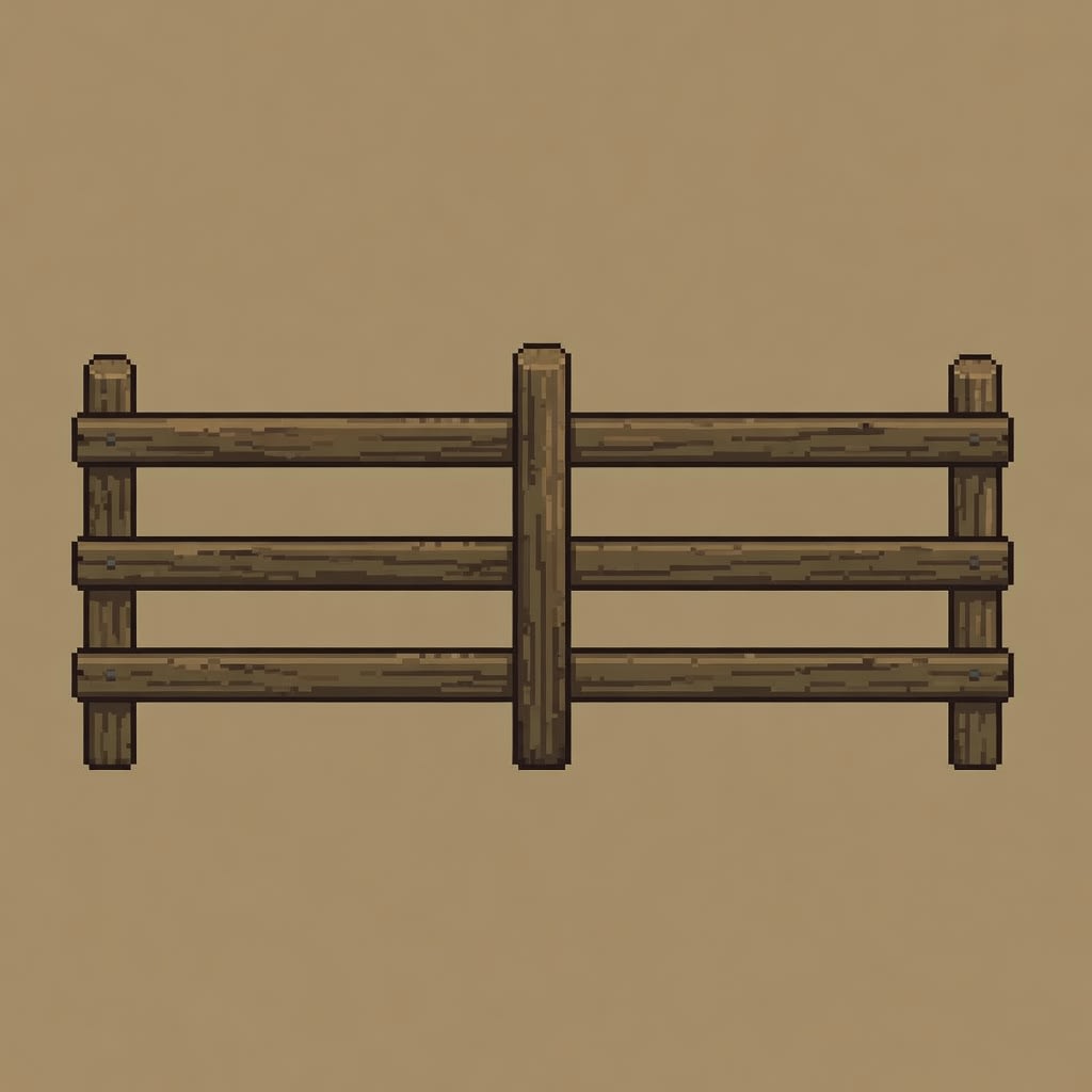 Wooden Fence (1 / 2)