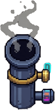 Steam Vent - Pixel Art Prop (1 / 2)