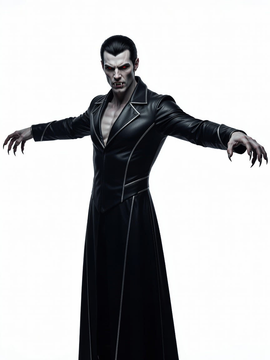 Vampire Character Concept (2 / 4)