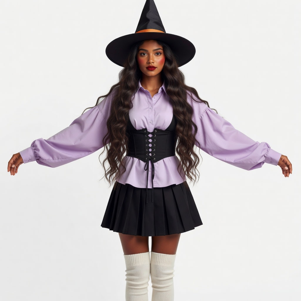 Cottagecore Witch Caretaker - Concept (1 / 3)