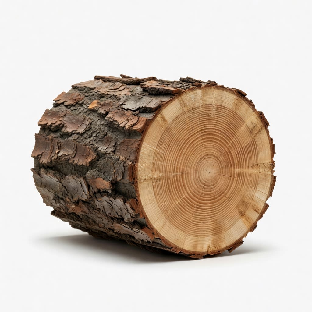 Real Wood Log Side View (2 / 2)