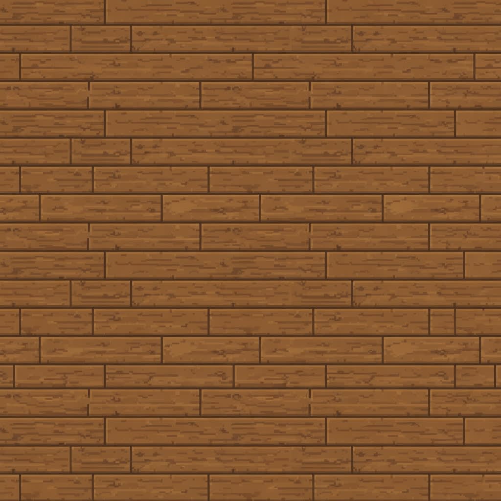 Wood Floor Tile - Pixel Art