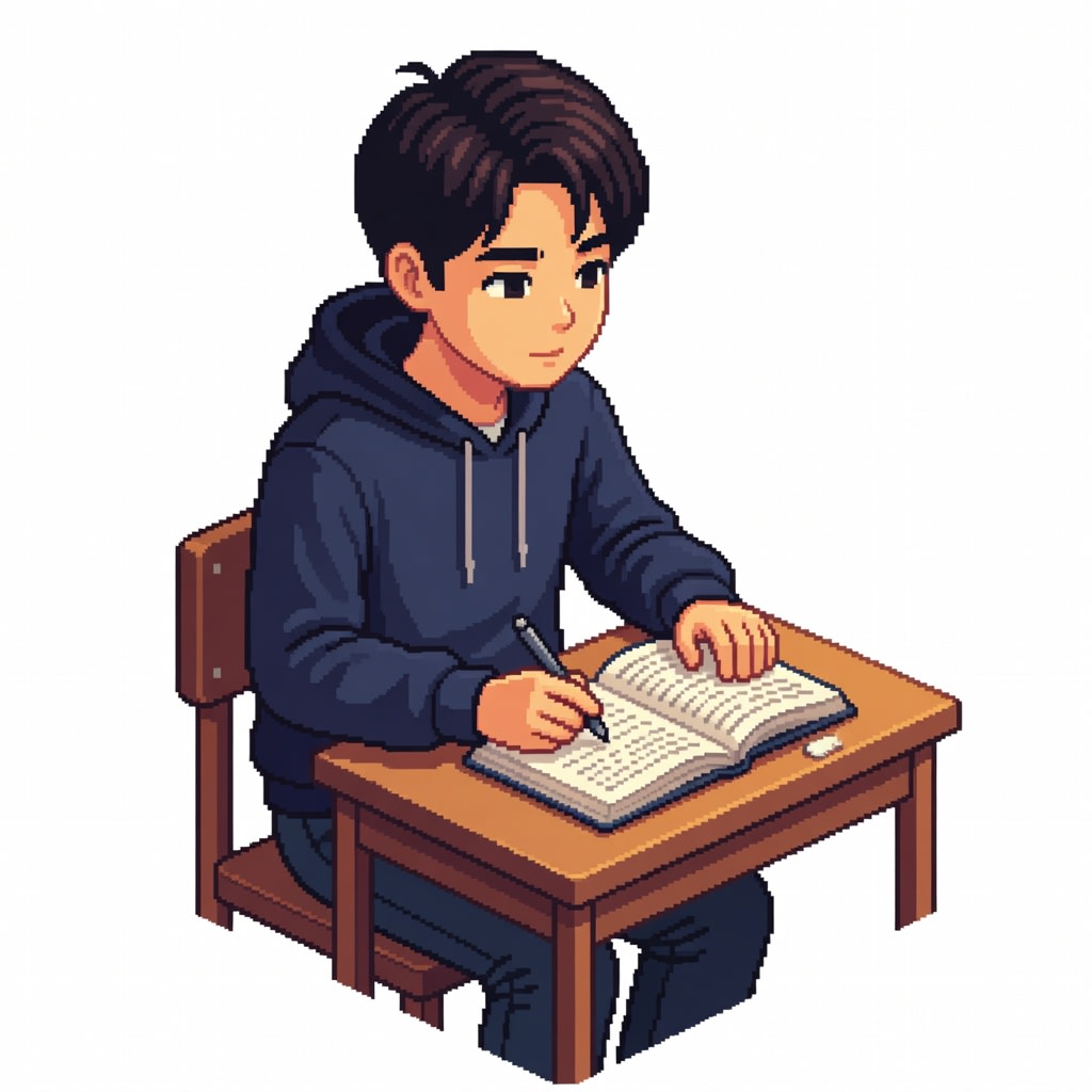 HQ Student - Pixel Art (2 / 2)
