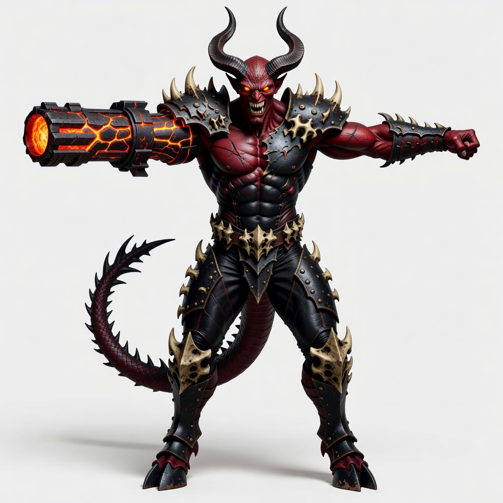 Fantasy Demon Concept (1 / 3)