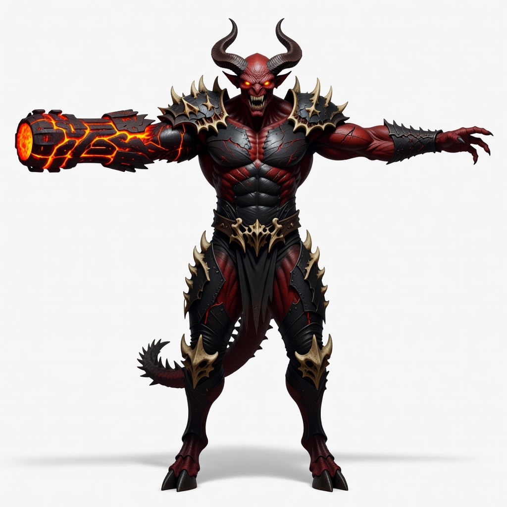 Fantasy Demon Concept (2 / 3)