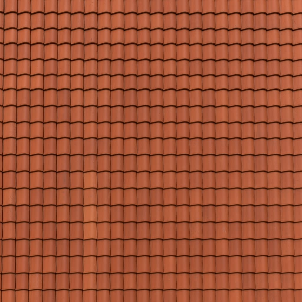 Red Clay Roof Tile Texture