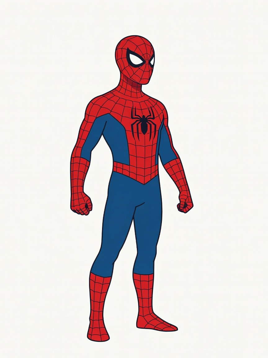 Spider Hero Player Sprite (3 / 4)