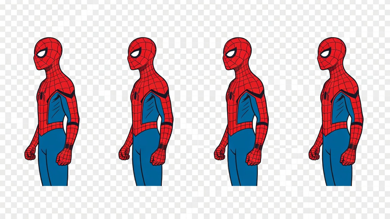 Spider Hero Idle Spritesheet (2 / 4)