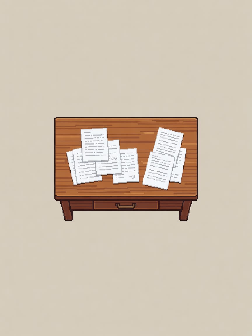 Wooden Desk
