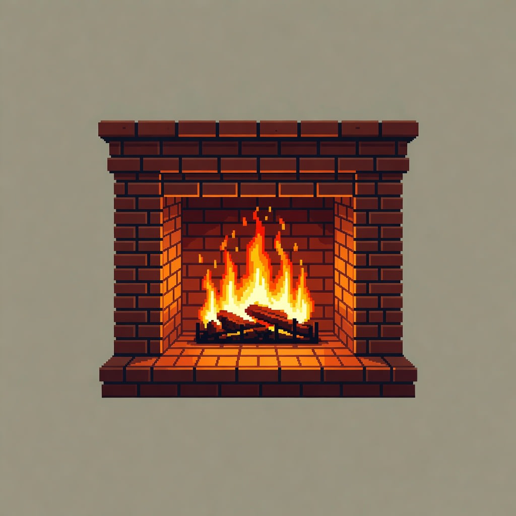 Fireplace Warm Past