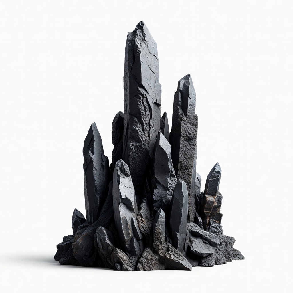 Cave Stalagmite Cluster
