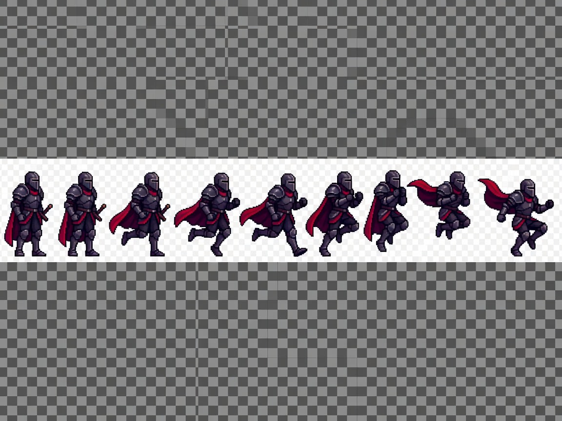 Player Knight Sprite Sheet