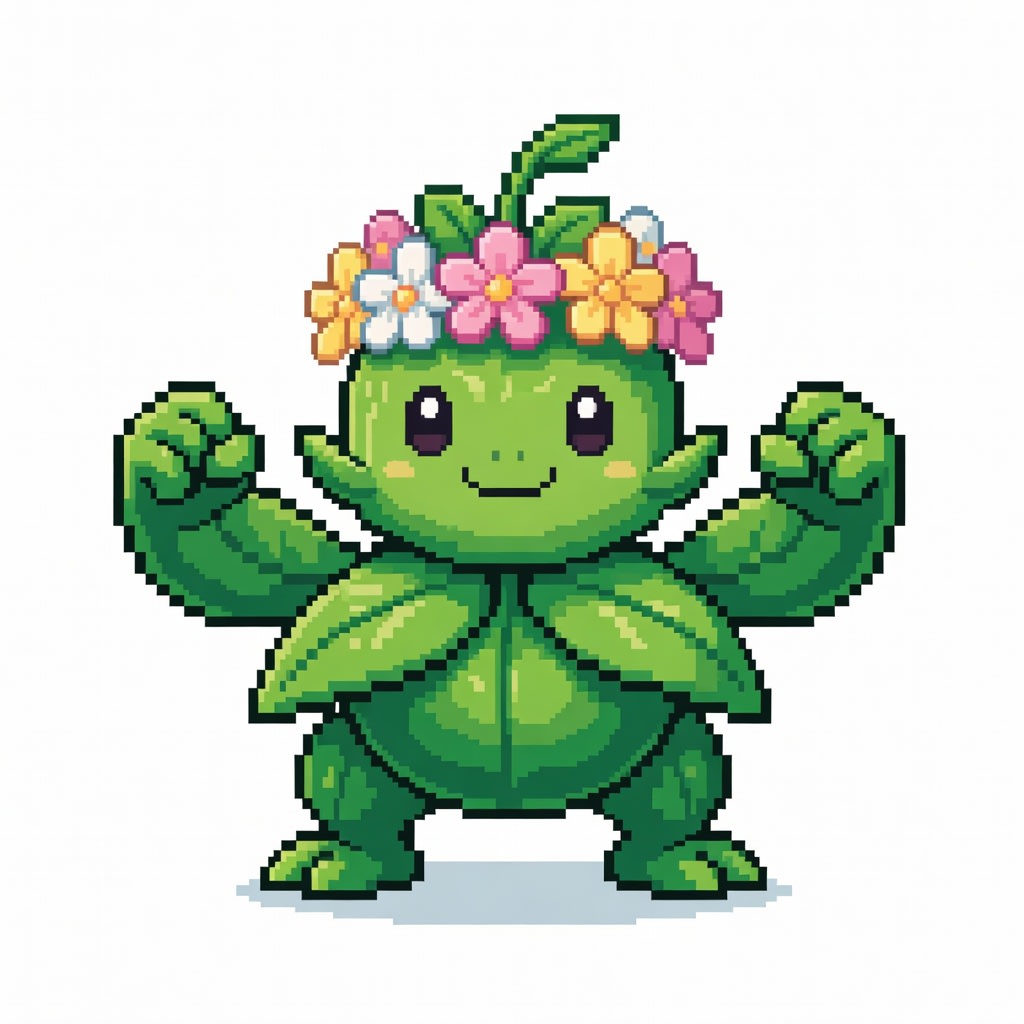 Leafuna Battle Sprite