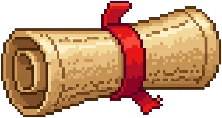 Scroll Prop Pixel Art