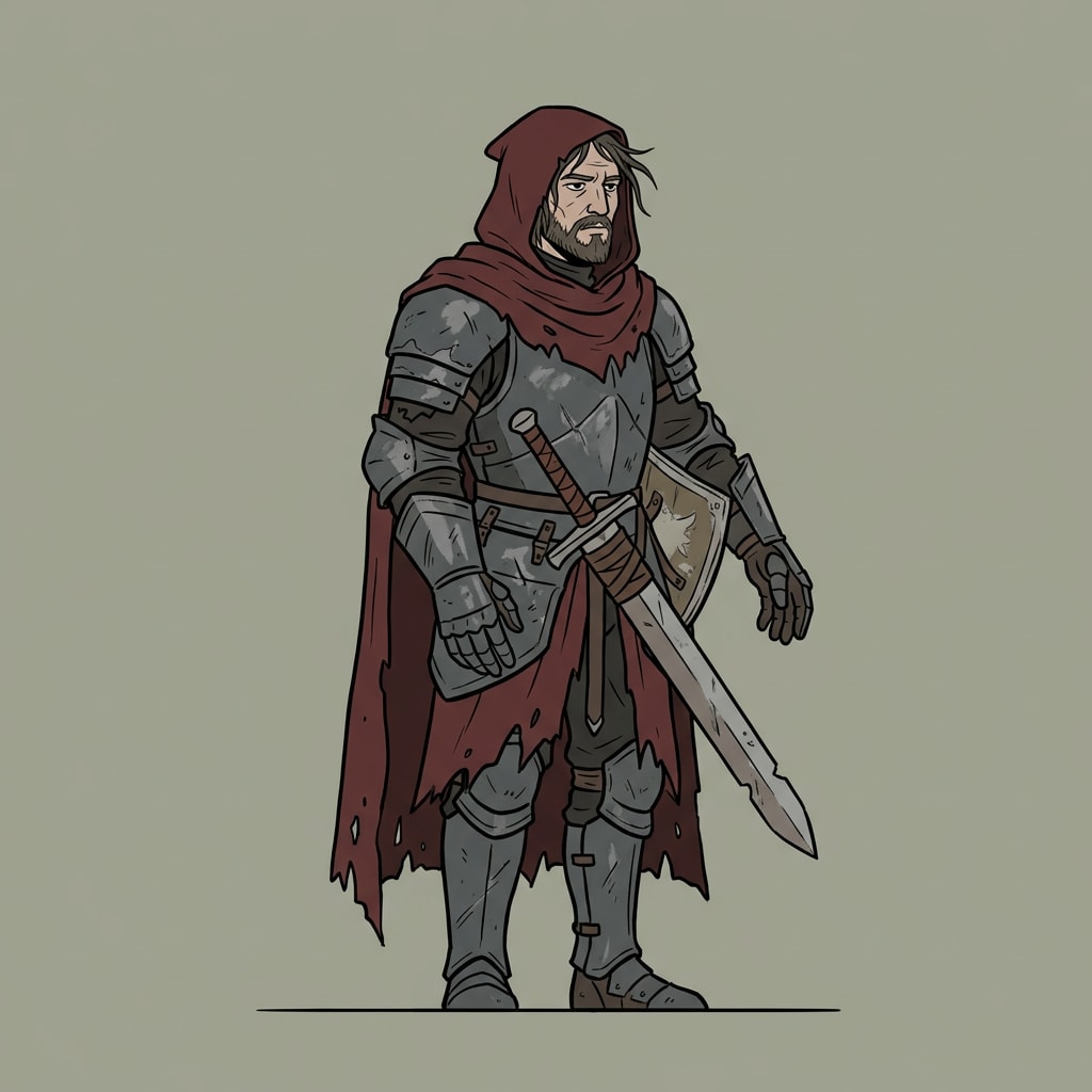 Player Knight - Concept (2 / 4)
