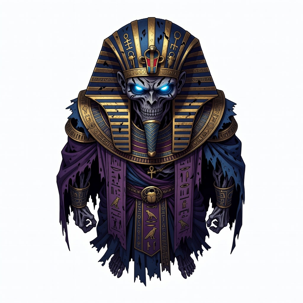 Pharaoh Top-Down Sprite (3 / 4)