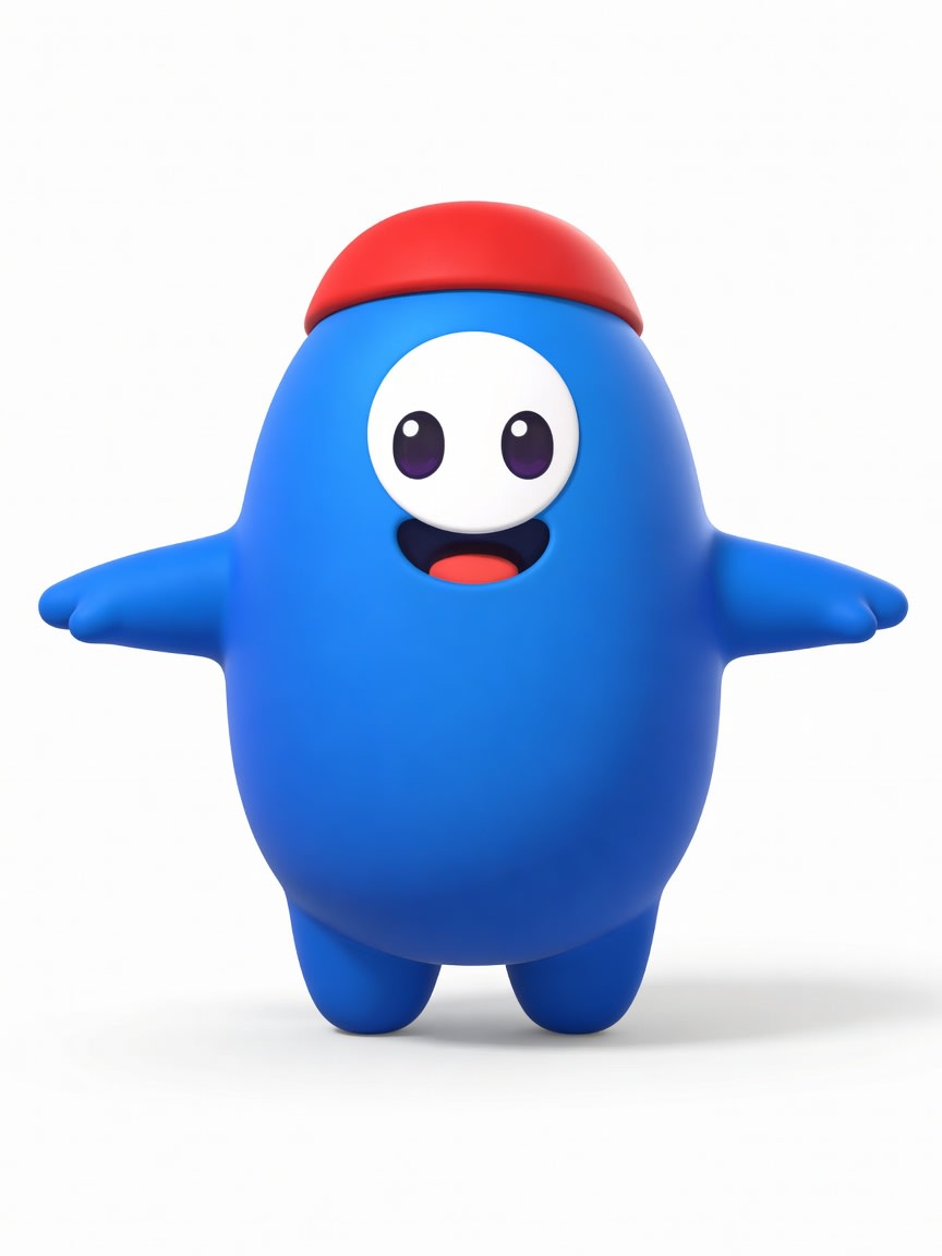 Stumble Guys Riggable Character (1 / 2)