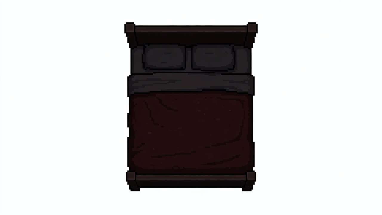 Bed Pixel Art