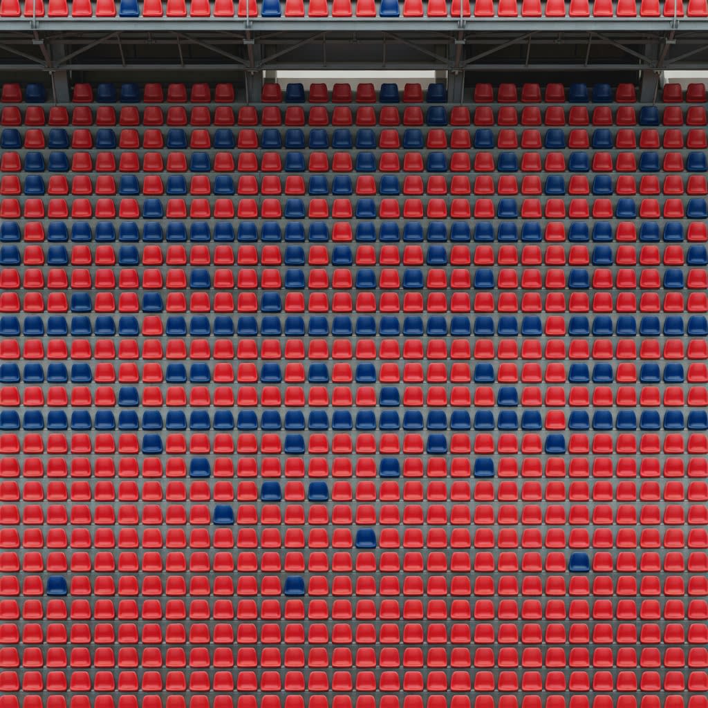 Stadium Seating Texture