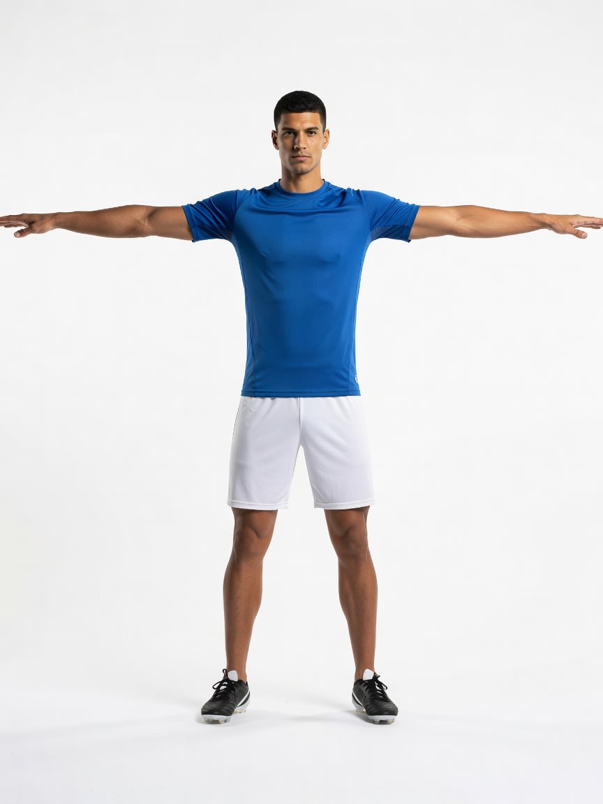 Football Player Blue Kit (1 / 2)