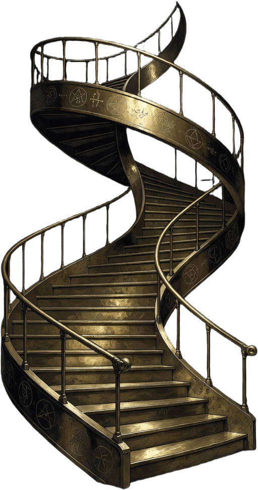 Observatory Stair Artwork Card