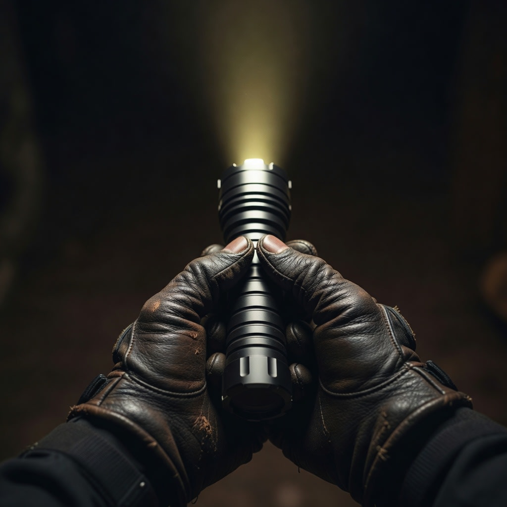 Player Hands Flashlight Concept (1 / 2)