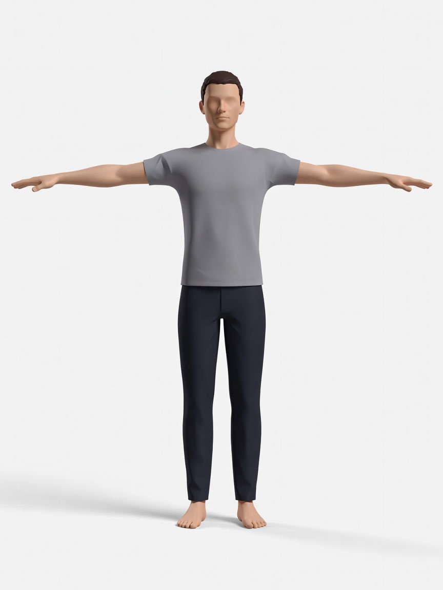 Neutral Humanoid Character (1 / 2)