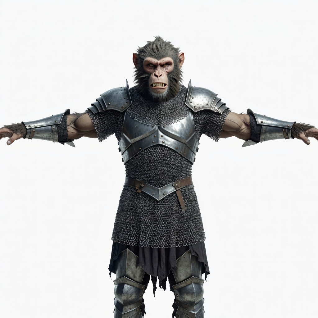 Monkey Warrior Concept (1 / 2)