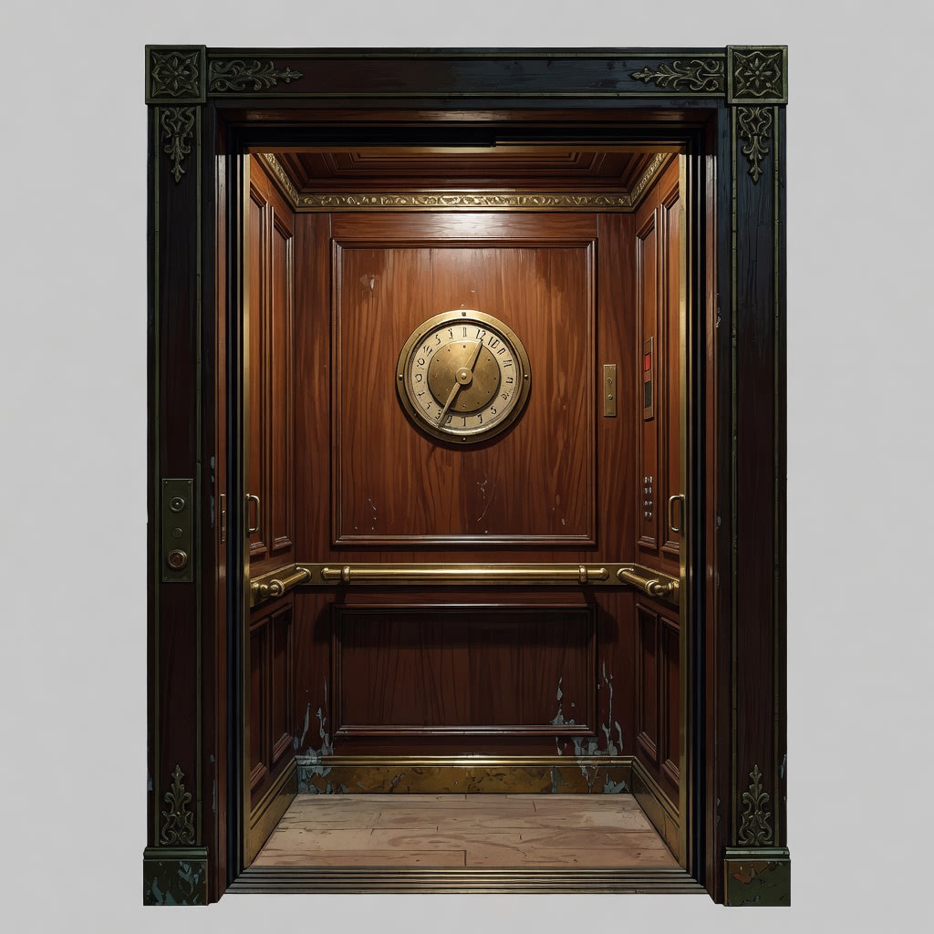 Elevator - Vintage Brass Asylum