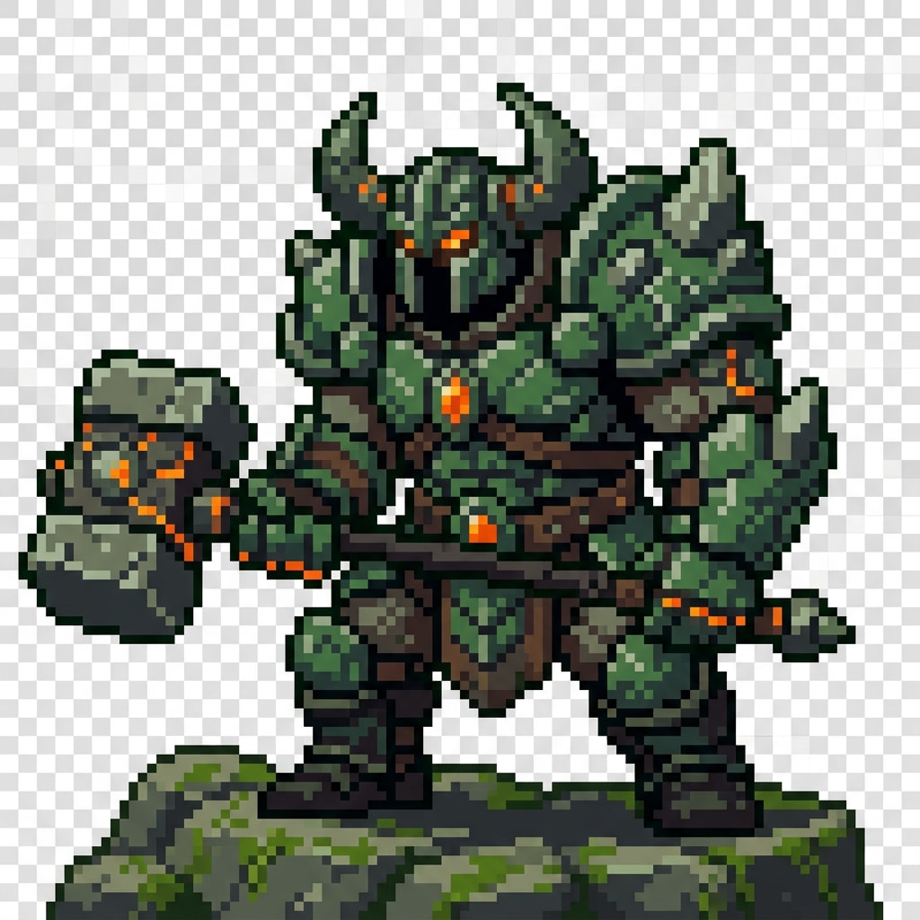 Grumm - Pixel Battle Sprite (2 / 2)