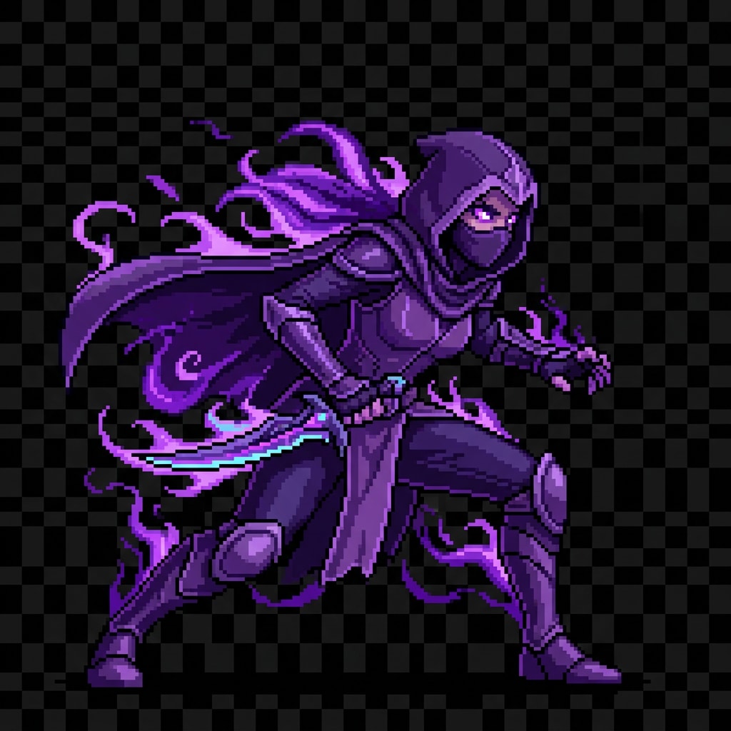 Nyx - Pixel Battle Sprite (1 / 2)