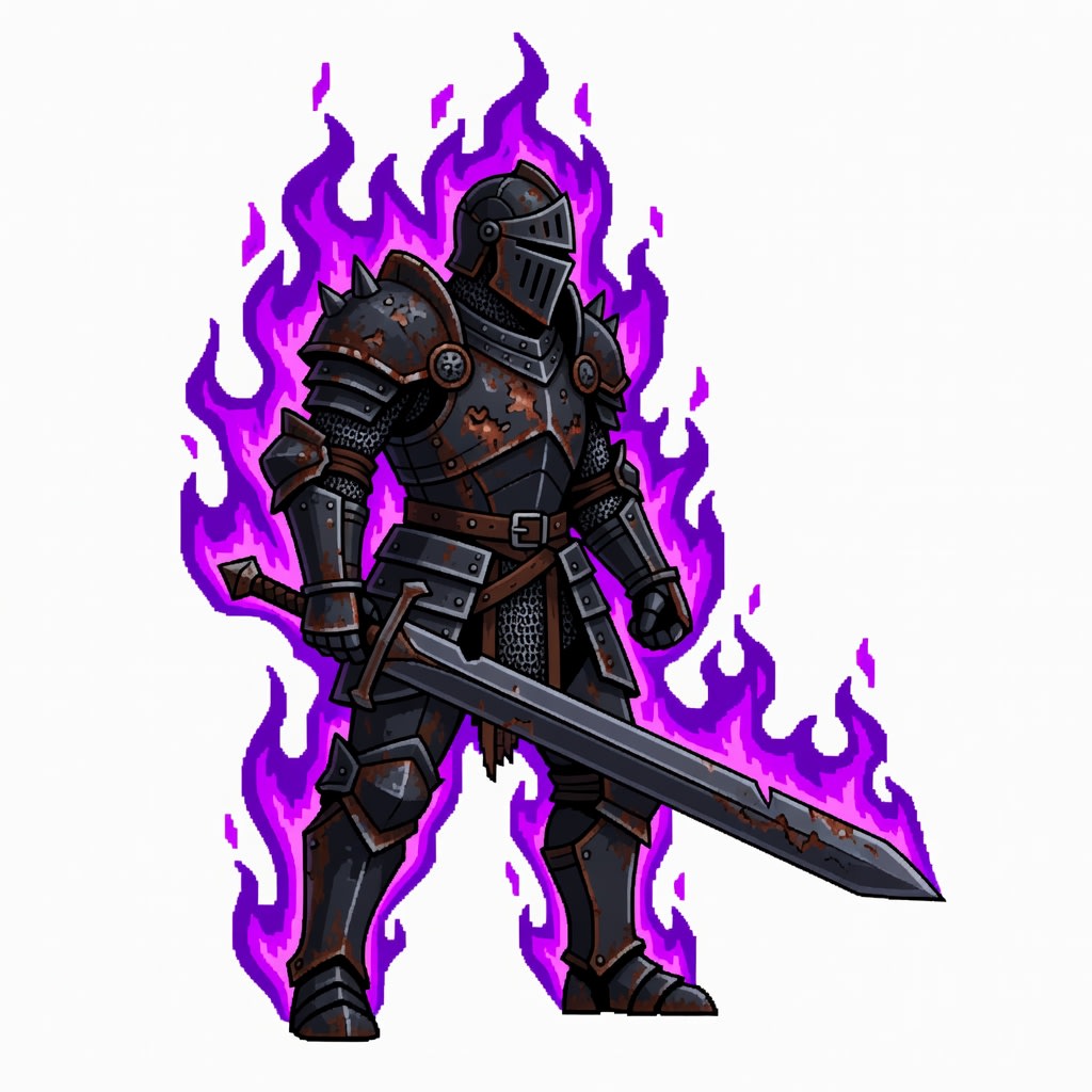 Dark Knight - Player Sprite (2 / 4)