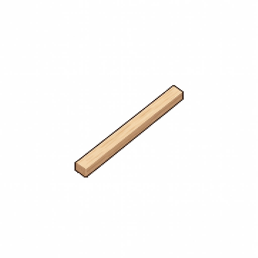 Mop Stick - Light Birch