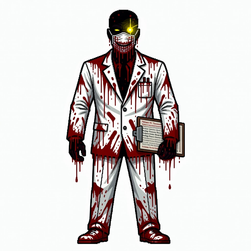 Director Bloodsworth - Pixel Art Concept