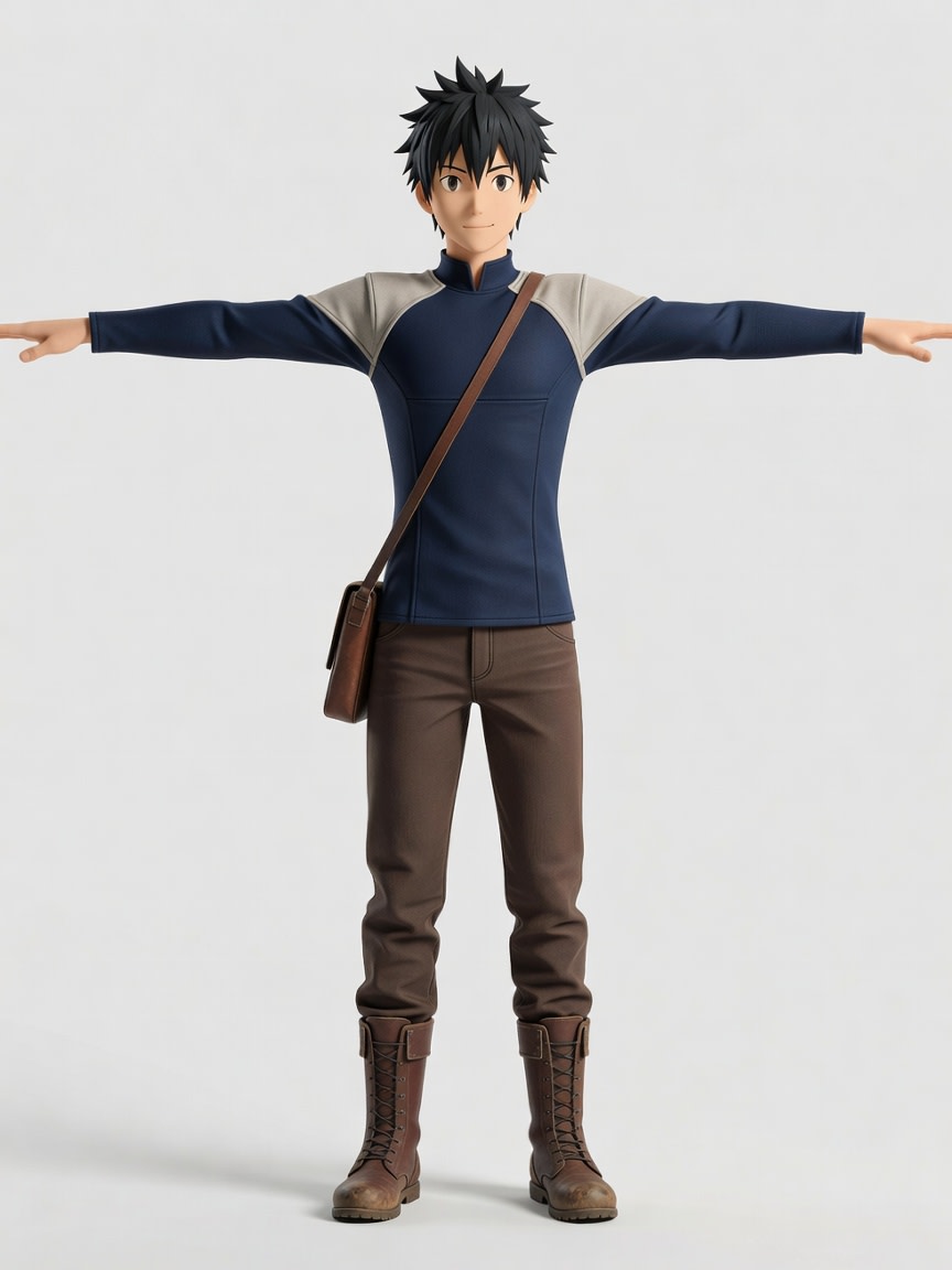 Male Base Character Concept (2 / 4)