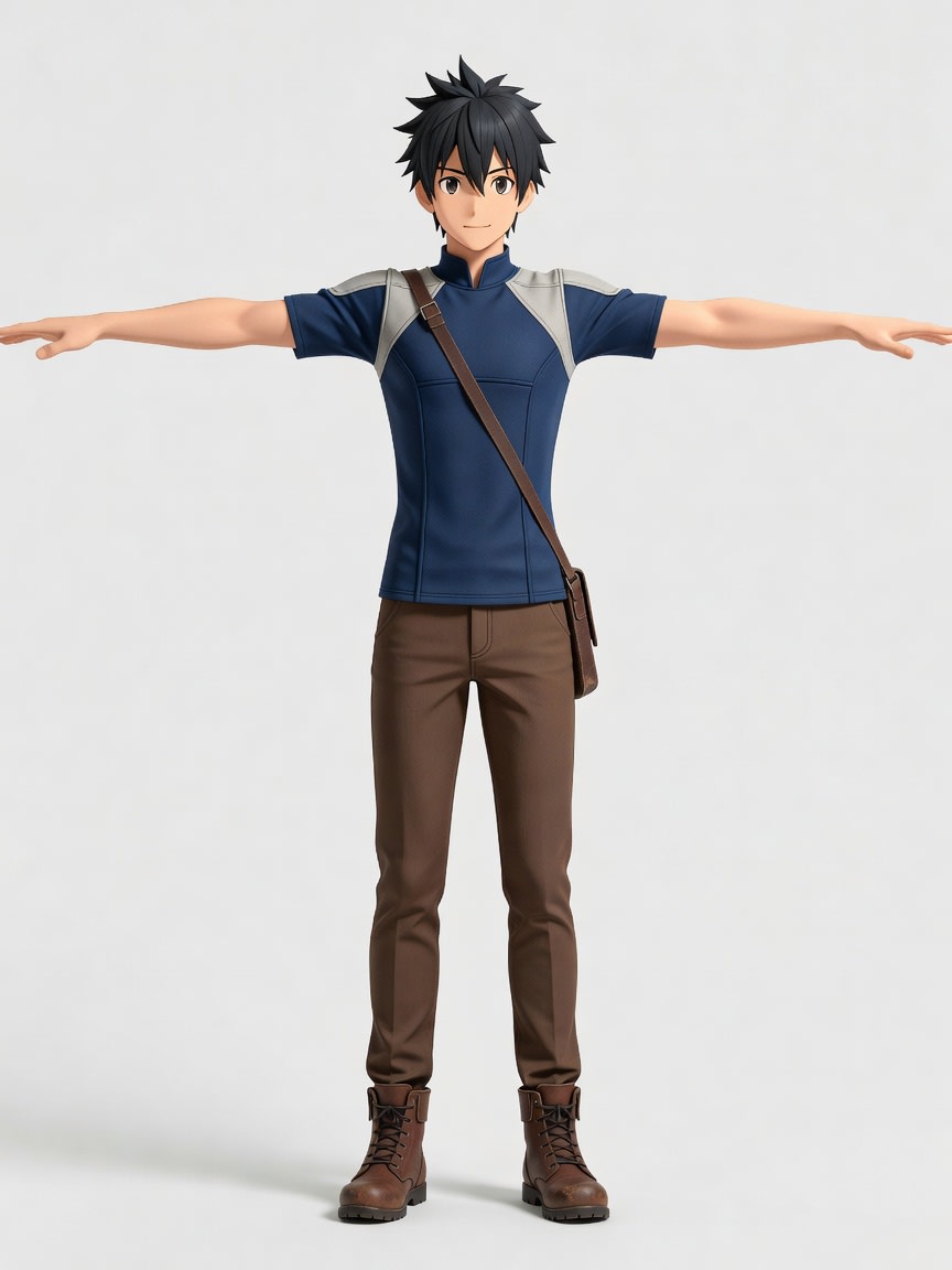 Male Base Character Concept (4 / 4)