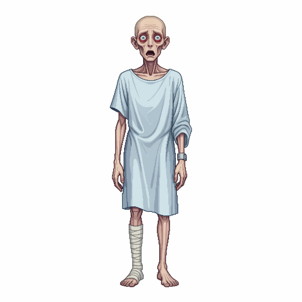 Patient - Pixel Art Enemy Sprite