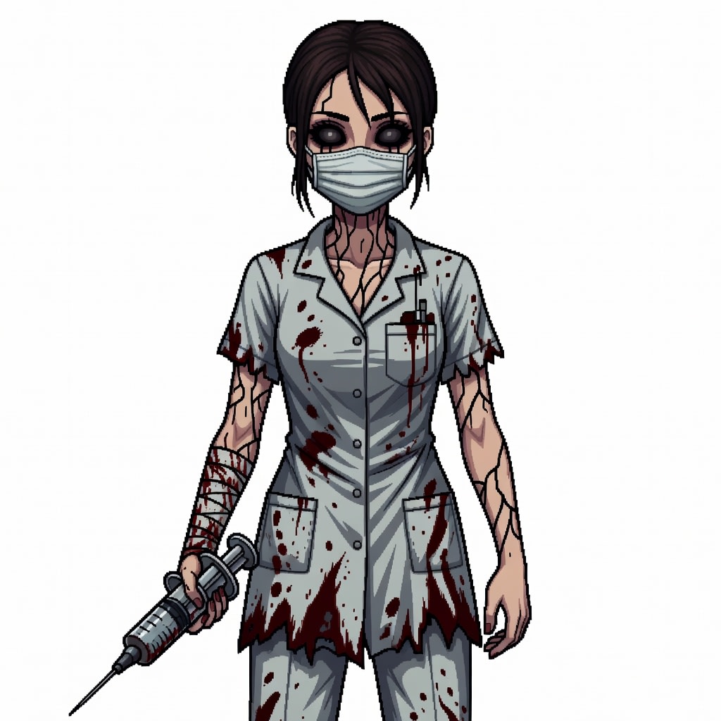 Sister Agony - Pixel Art Boss Sprite